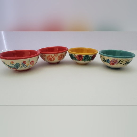 The Pioneer Woman Dipping Bowls Set Of 4 - Picture 1 of 6